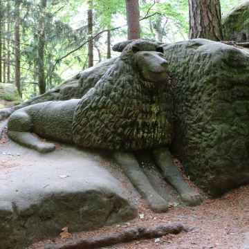 Скальные скульптуры в геопарке «Чешский рай»