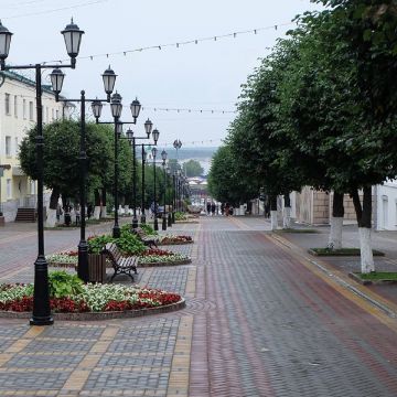 Бульвар Купца Ефремова в Чебоксарах