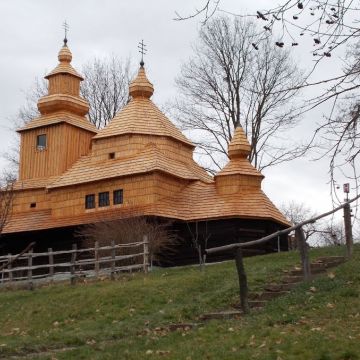 Выставка народной архитектуры Сканзен в Гуменне