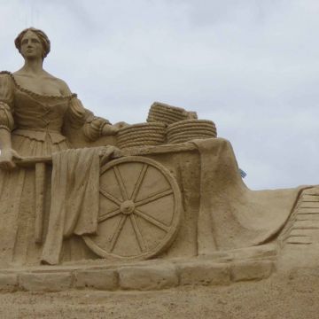 Фестиваль песчаных фигур в Лаппеэнранте