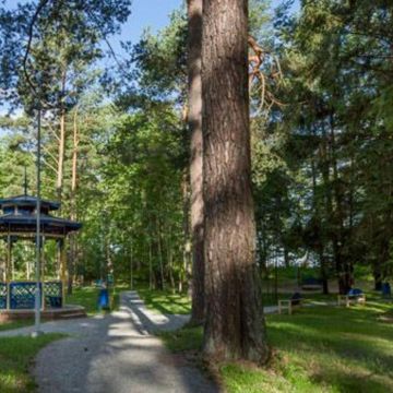 Парк Темный сад в Нарве
